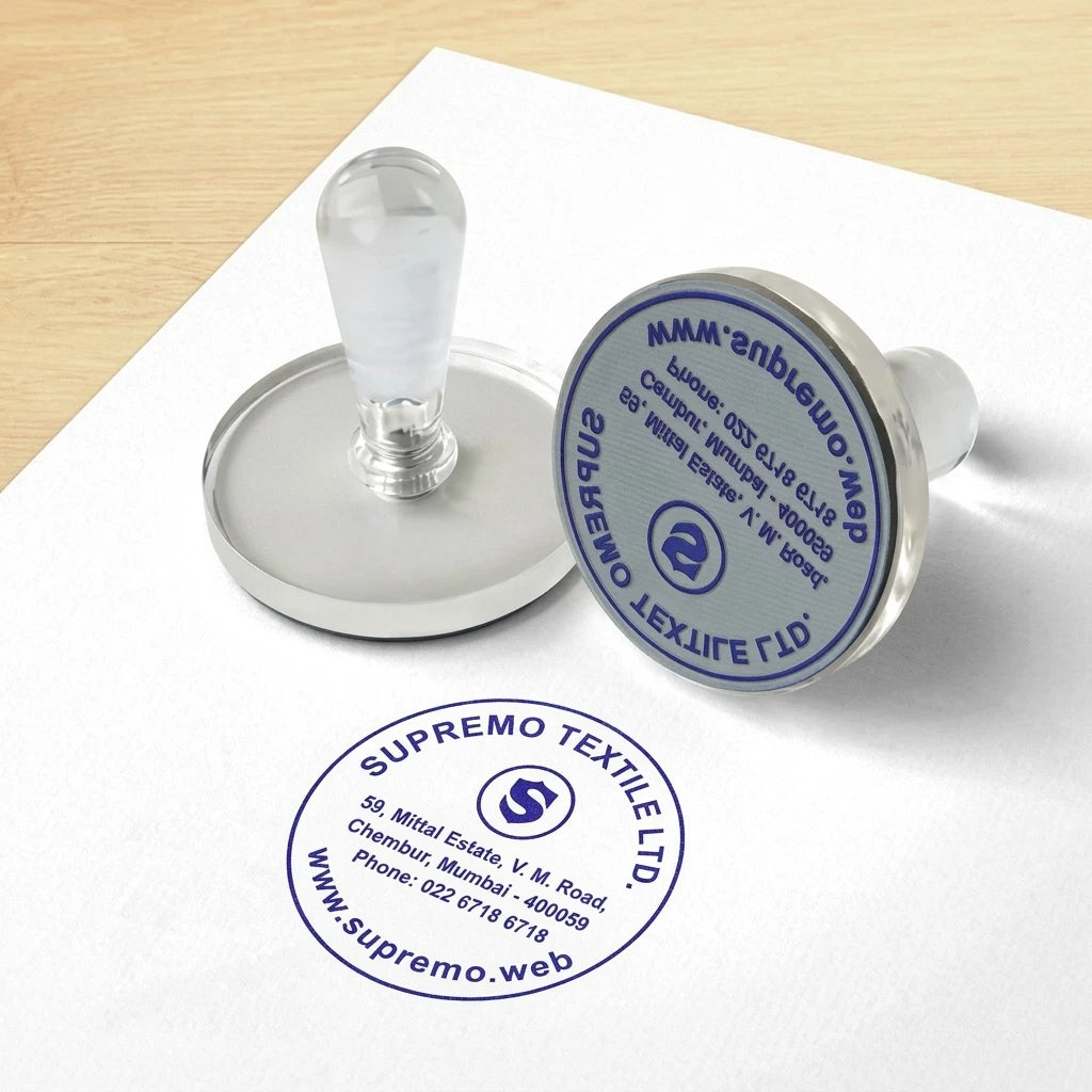 custom rubber stamp