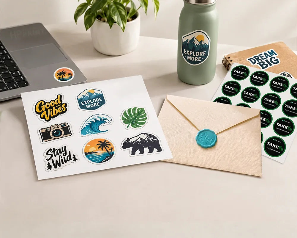 custom stickers printing in Dubai