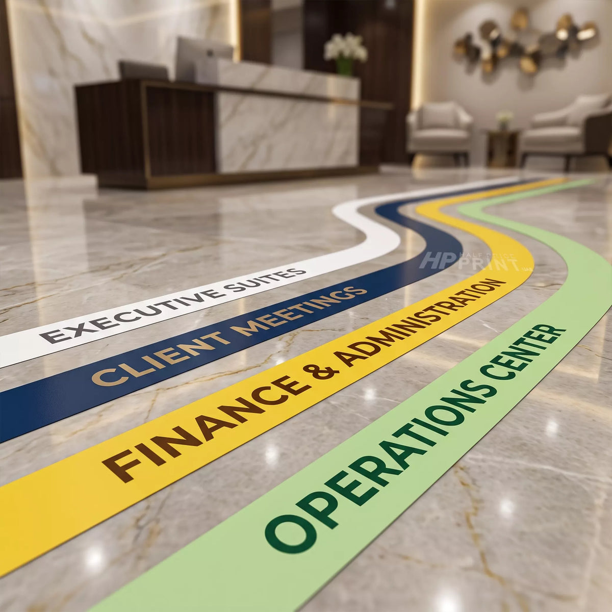 Floor sticker