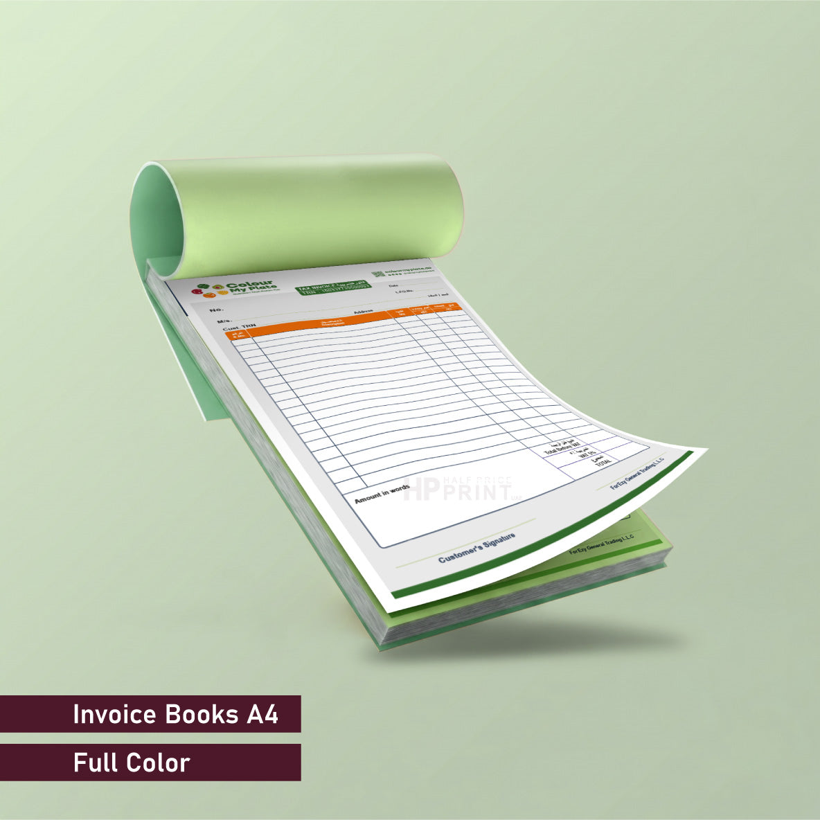 Voucher Book Printing