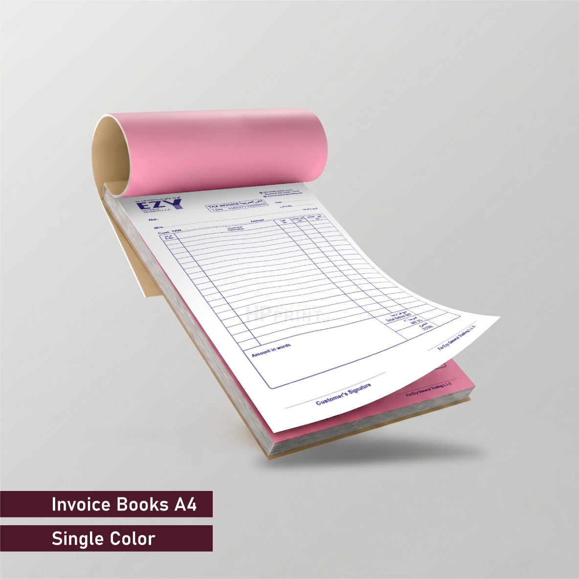 Voucher Book Printing