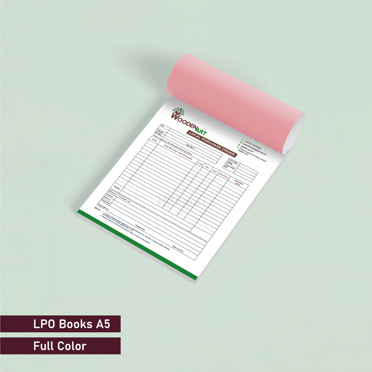 Voucher Book Printing