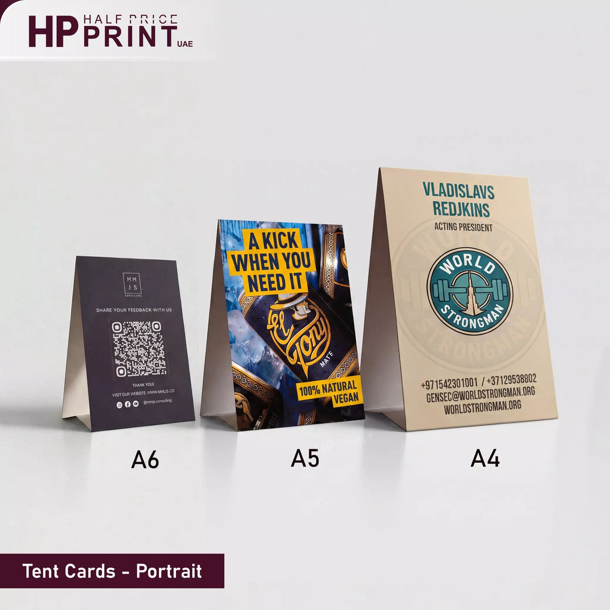 Tent Cards