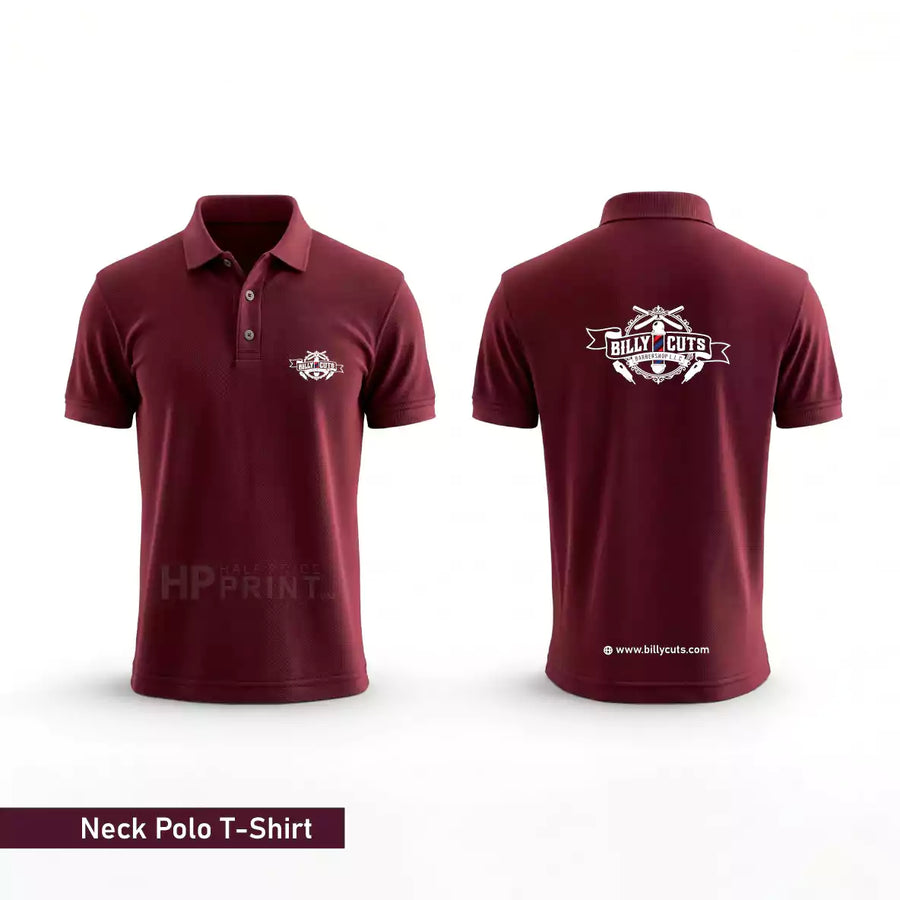 neck polo t-shirt