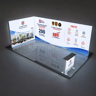 Backlit Exhibition Stand