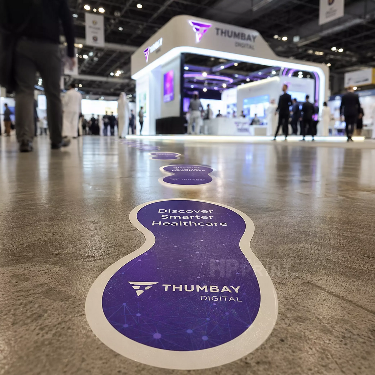 Footprint Stickers for floor